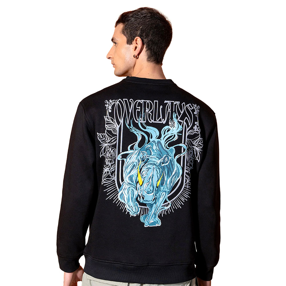 Fierce Black Sweatshirt - Image 2