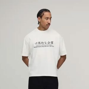 T-Shirts  Oversized Boxy Bird Graphic Embroidered T-Shirt