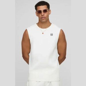 Vests _ Regular Fit Pleated Tank