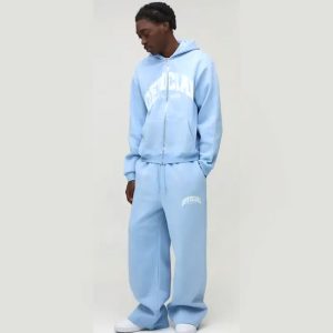 Tracksuits Oversized Boxy Official Zip Through Hooded Tracksuit
