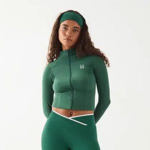 Contrast Binding Wrap Waist Legging